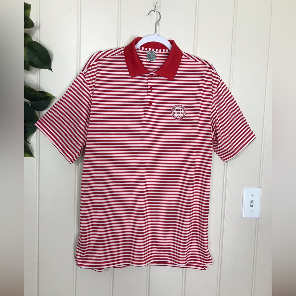 Red Whit Stripe Levelwear Southeastern Junior Golf Tour Polo Shirt
Medium Unisex - Picture 5 of 16